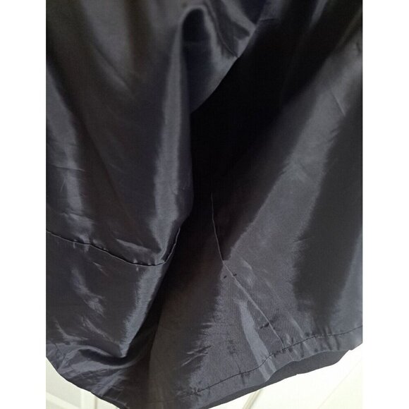 Virgo Women's 12 Black Sleeveless Sheath Dress Drape Back Office - Picture 7 of 8